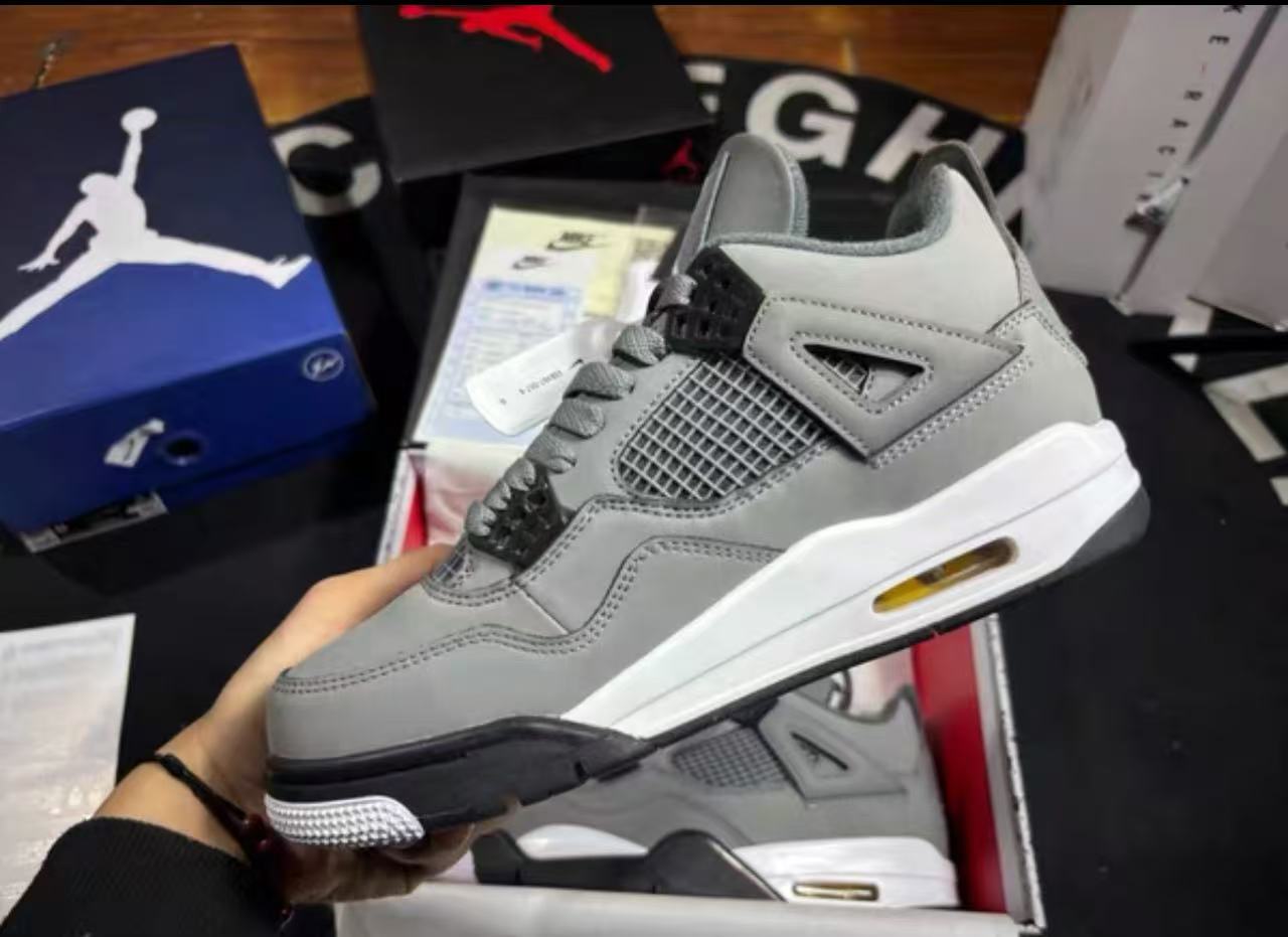Aj 4 Cool Grey