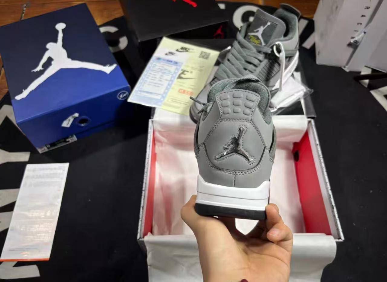 Aj 4 Cool Grey