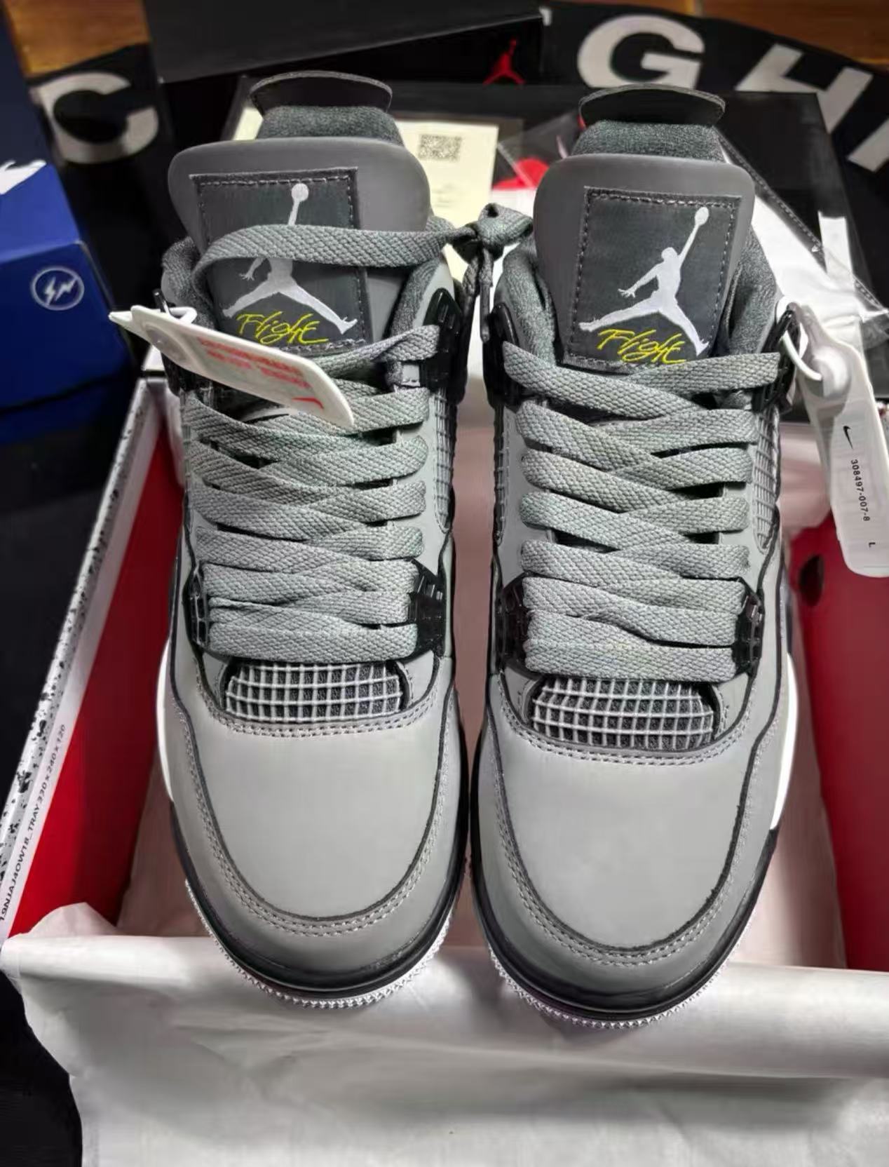 Aj 4 Cool Grey